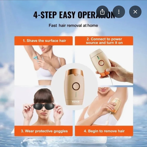 Other - Permanent laser hair removal- Intense Pulsed Light (IPL) System